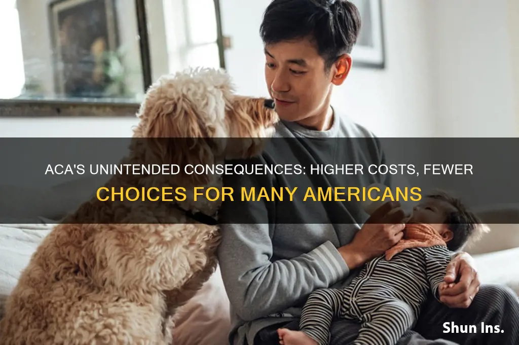 how aca made insurance worse for many