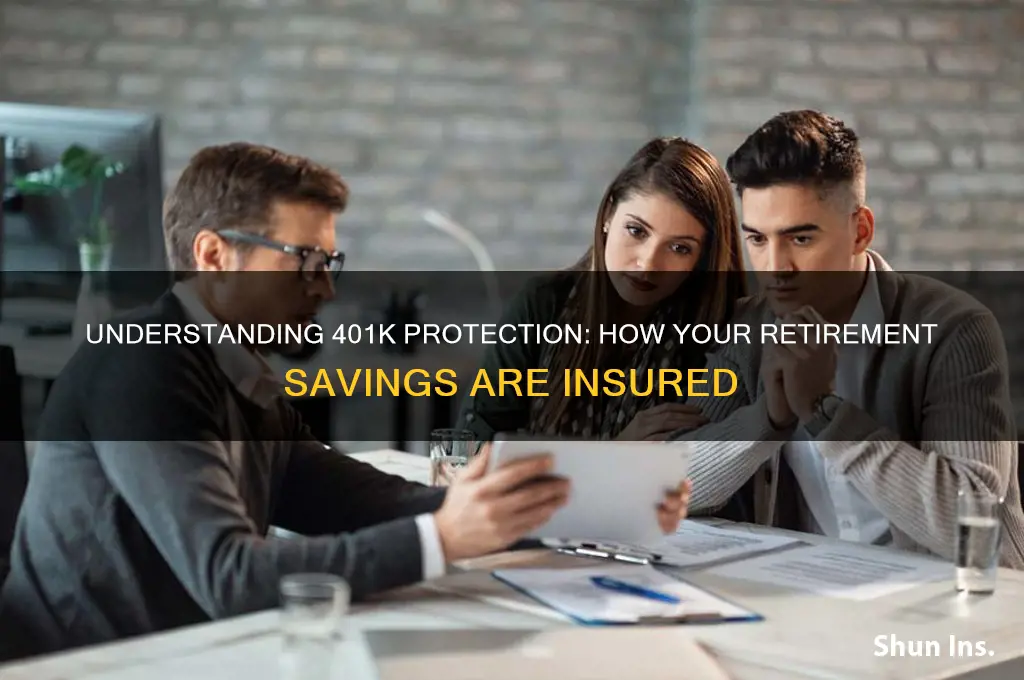 how are 401k insured