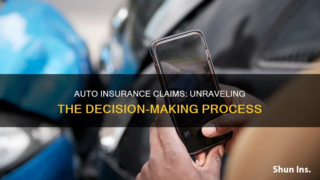 how are auto insurance claims decided