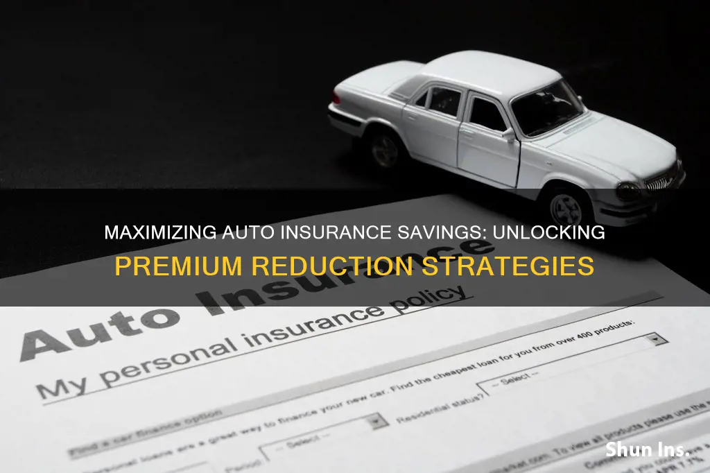 how are auto insurance preimums reduced