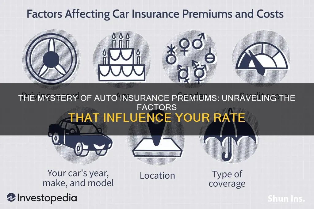 how are auto insurance premiums determined