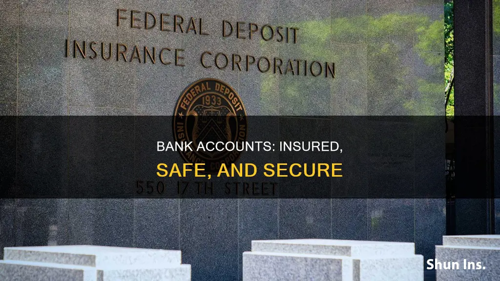 how are bank accounts insured