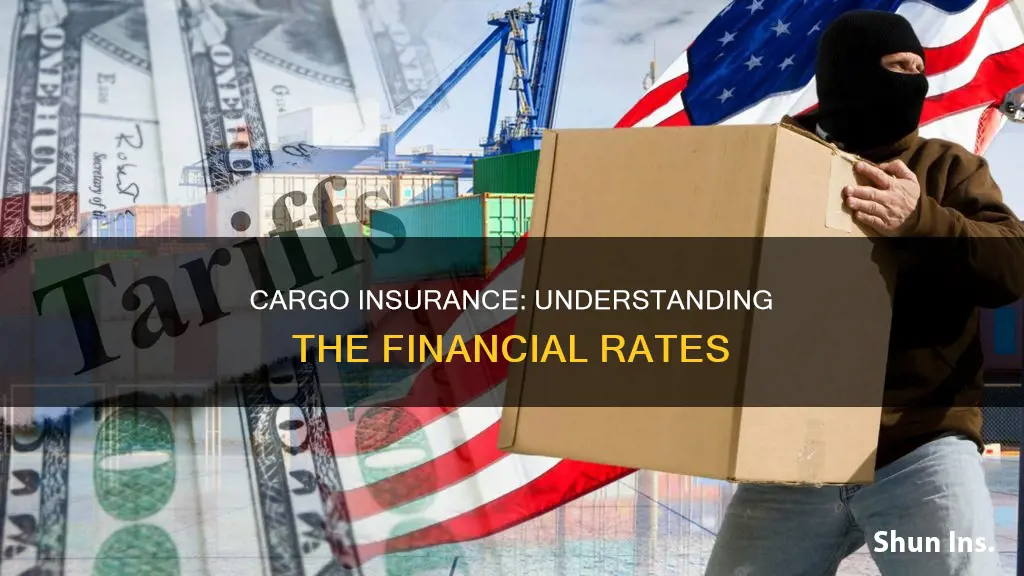 how are financials rates for cargo insurance
