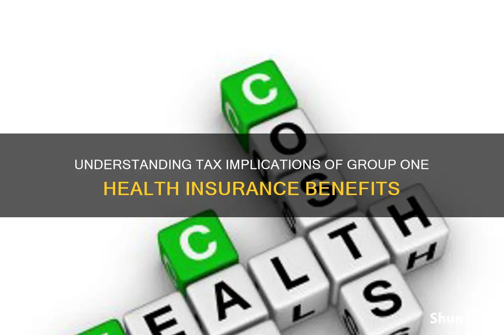 how are group one health insurance benefits taxed