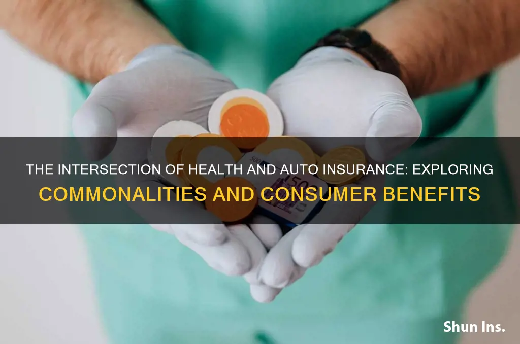 how are health and auto insurance similar