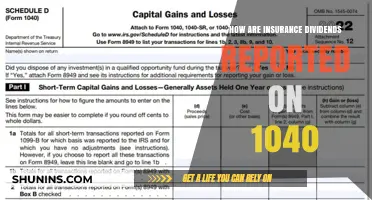 Understanding Insurance Dividends: Reporting on Your 1040