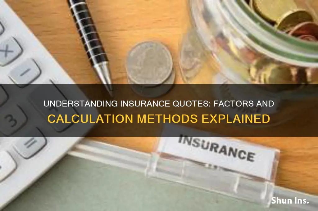 how are insurance quotes calculated