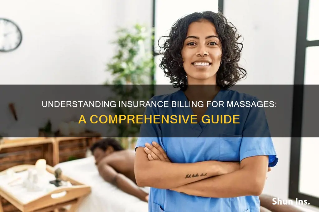 how are massages billed to insurance