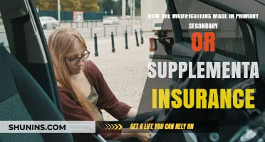 Understanding Insurance Modifications: Primary, Secondary, and Supplemental Adjustments Explained