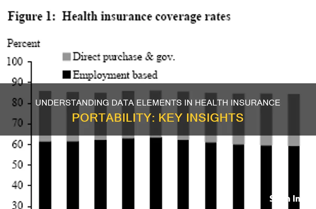 how are the data elements in the health insurance portability