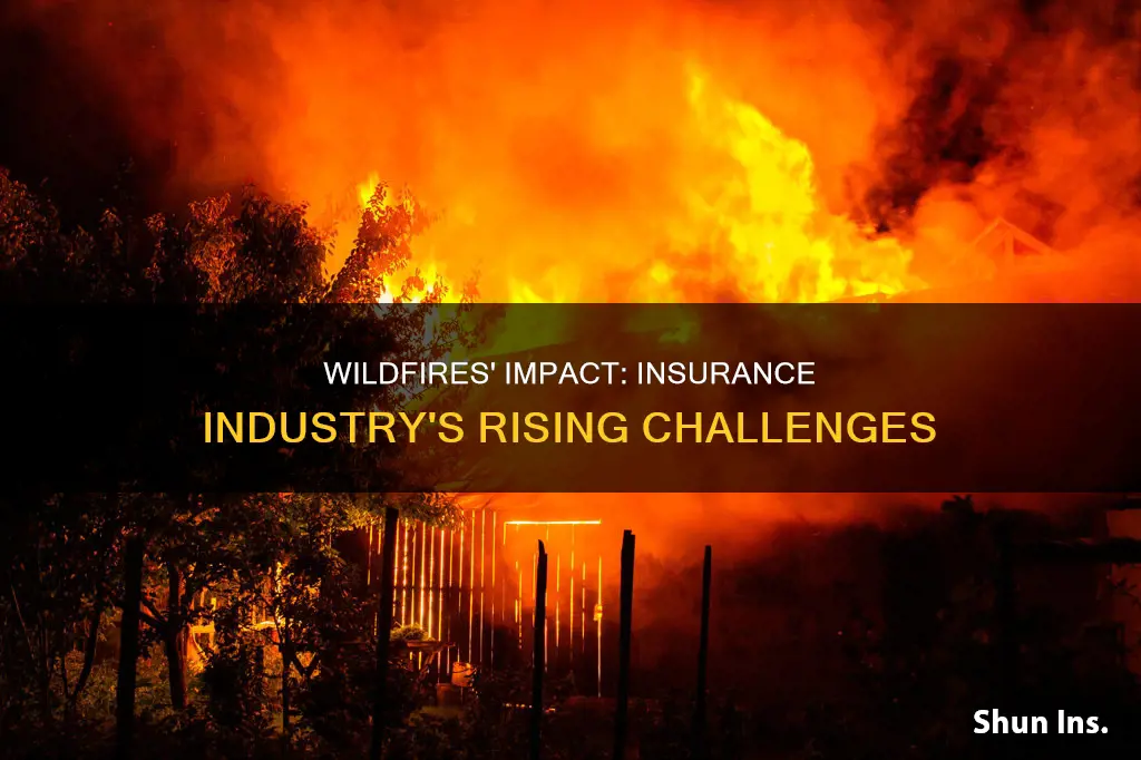 how are wildfires affecting the insurance industry