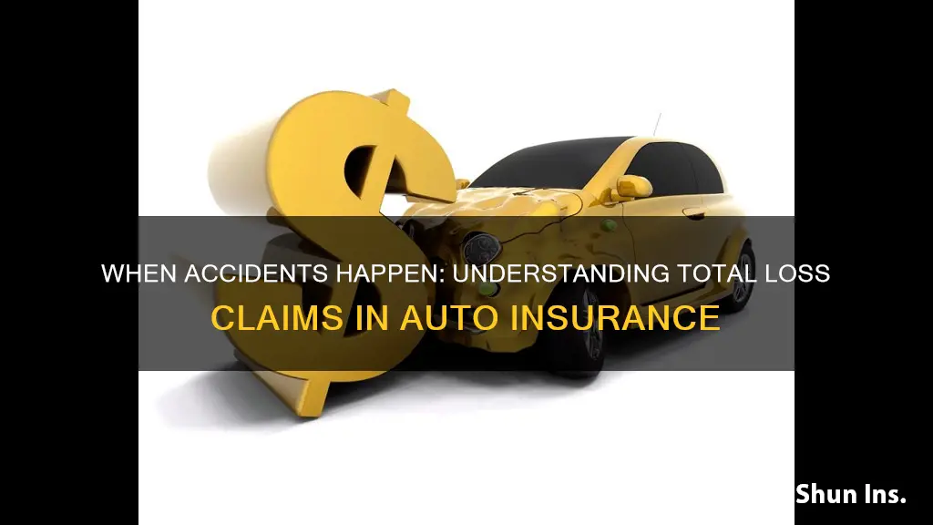 how auto insurance determines total loss