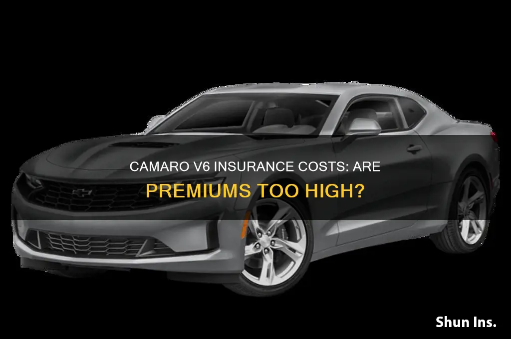 how bad is insurance on camaro v6