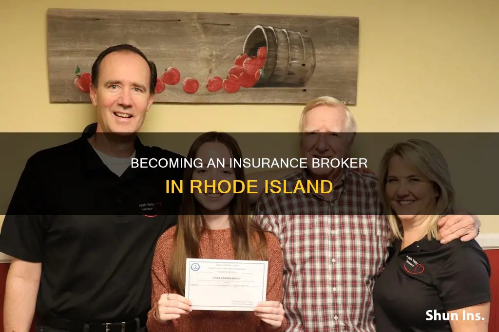 how become an insurance broker in ri