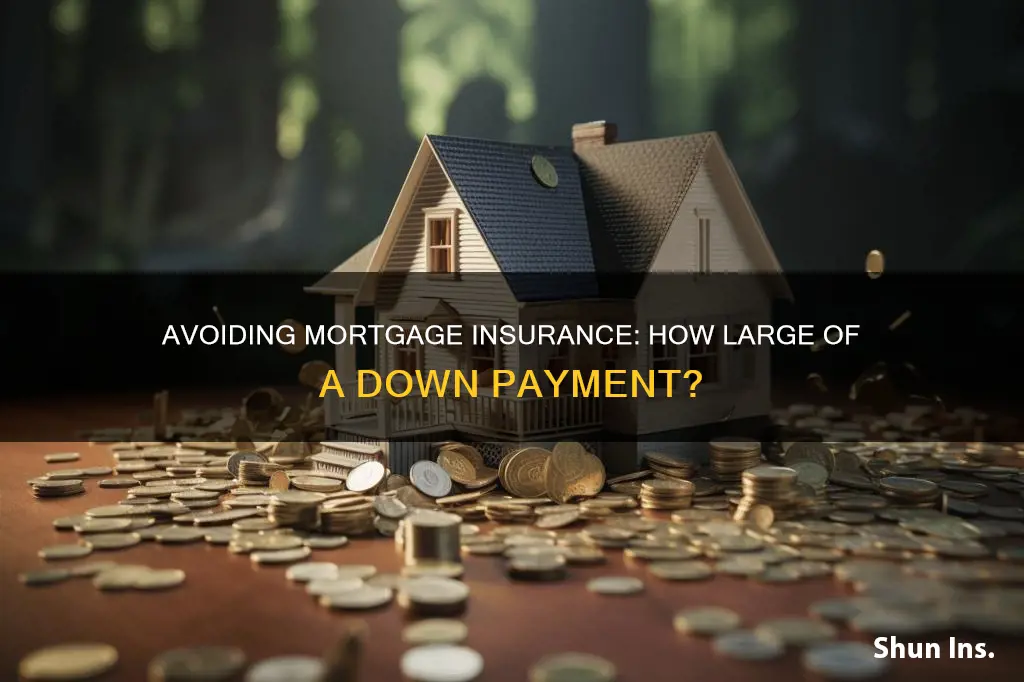 how big deposit to avoid mortgage insurance