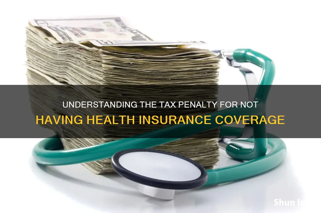 how big is a tax penalty for no health insurance