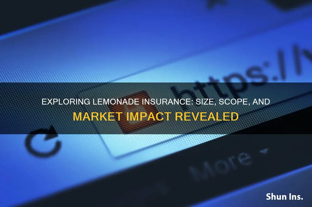how big is lemonade insurance
