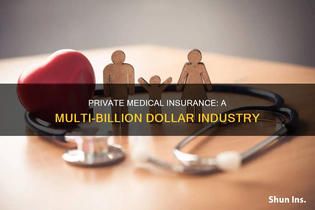 how big is the private medical insurance industry