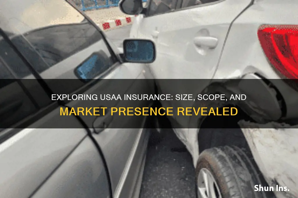 how big is usaa insurance