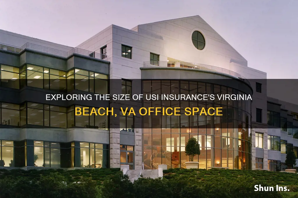 how big is usi insurance virginia beach va space