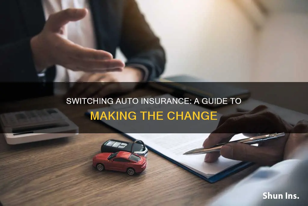 how can I change my auto insurance