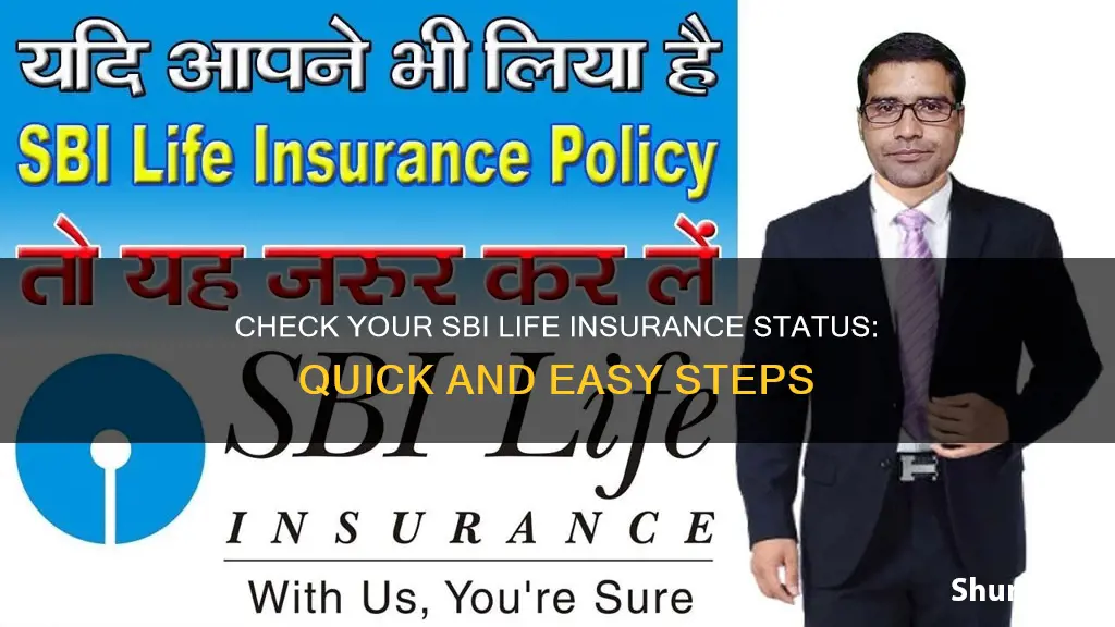 how can I check my sbi life insurance status