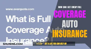 Finding Affordable Full Coverage: Unlocking the Secrets to Cheap Auto Insurance