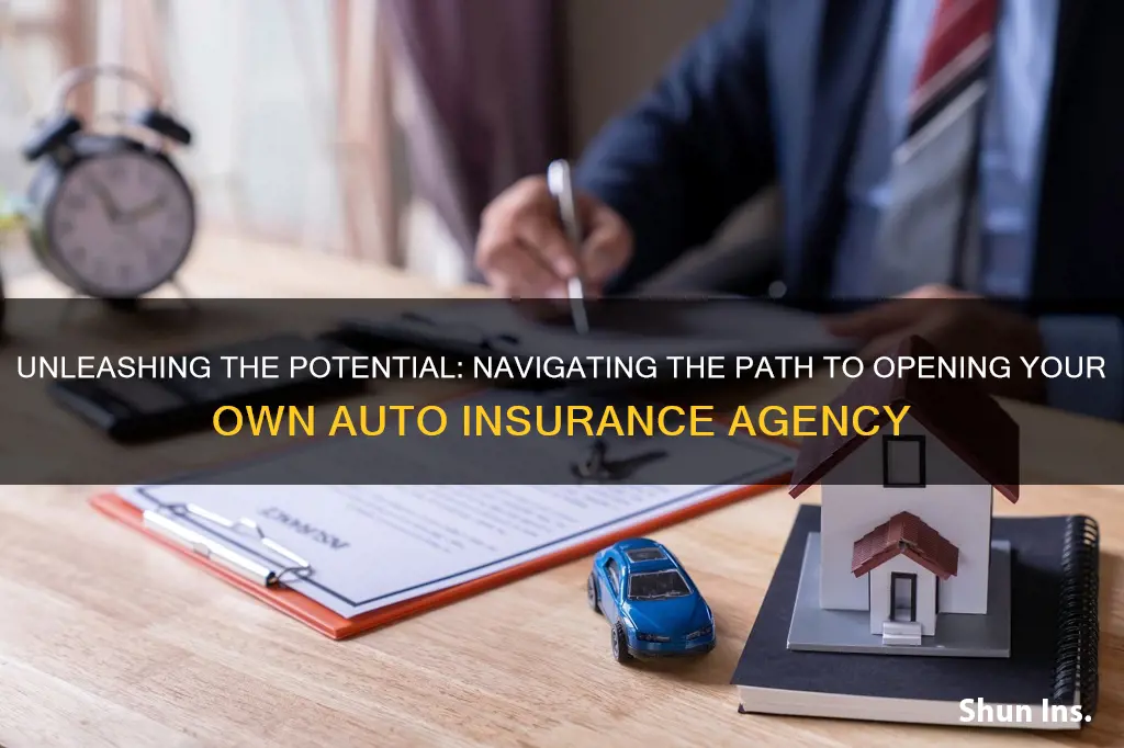 how can I open my own auto insurance agency