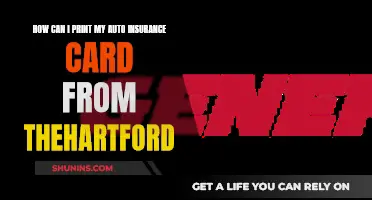 Accessing and Printing Your Auto Insurance Card with thehartford