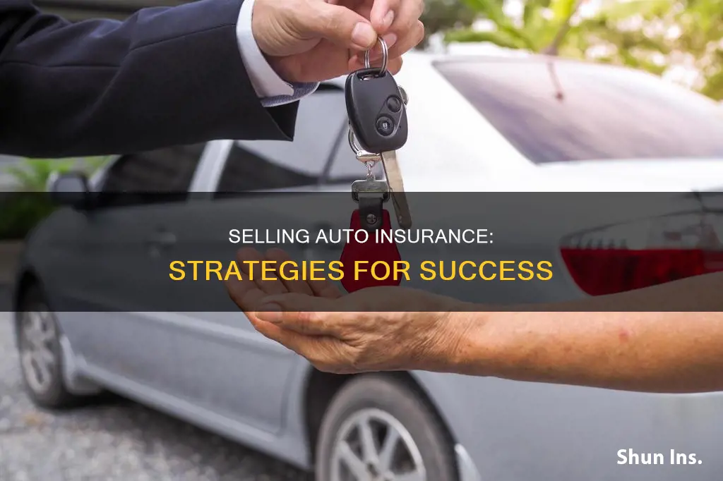 how can I sell auto insurance