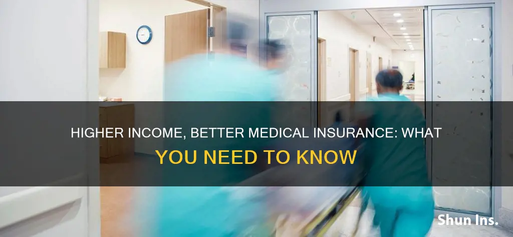 how can people get medical insurance with a higher income