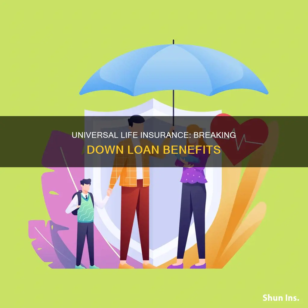 how can universal life insurance break down for loans