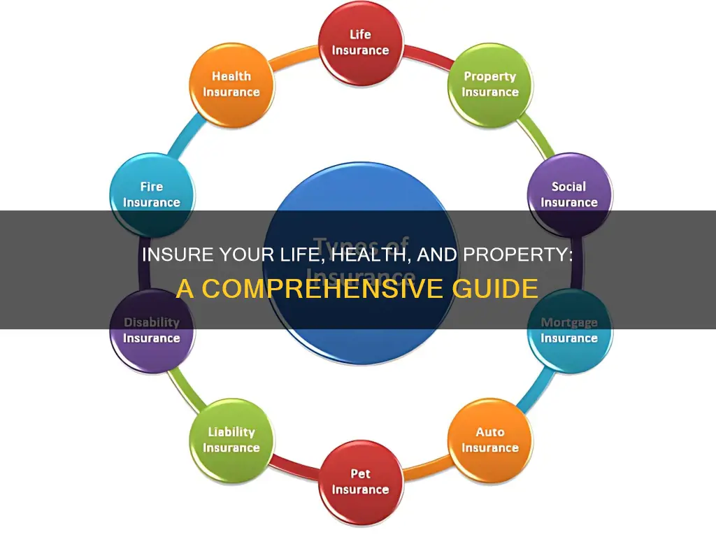 how can you insure your life health and property