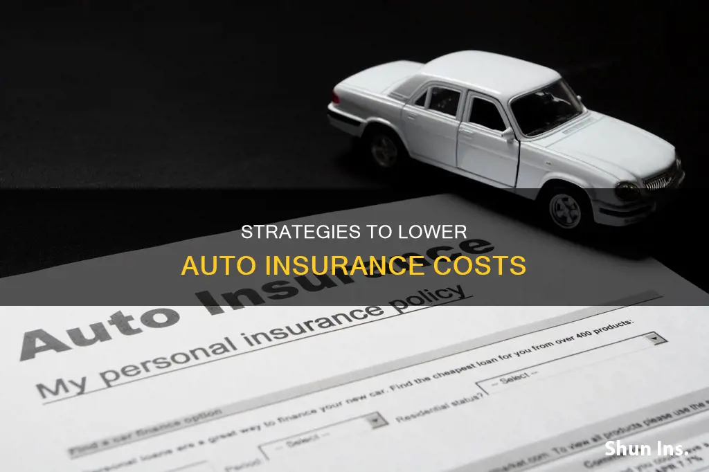 how can you reduce your auto insurance premium