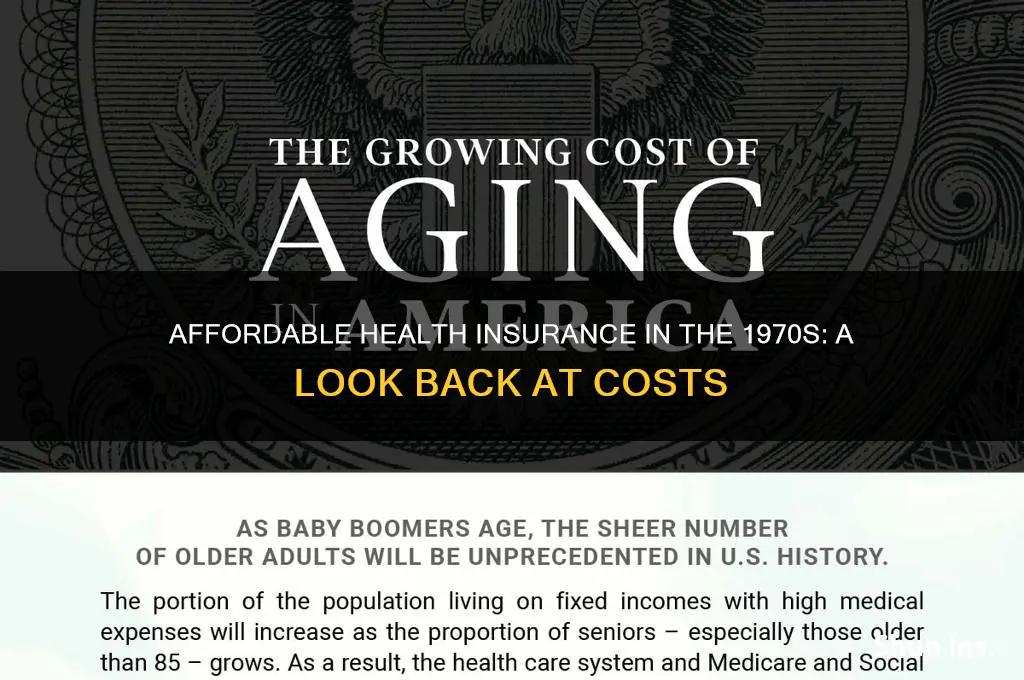 how cheap was health insurance in the 70s