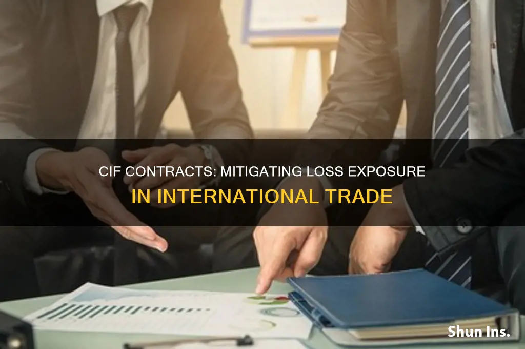 how cif contract insure against loss exposure