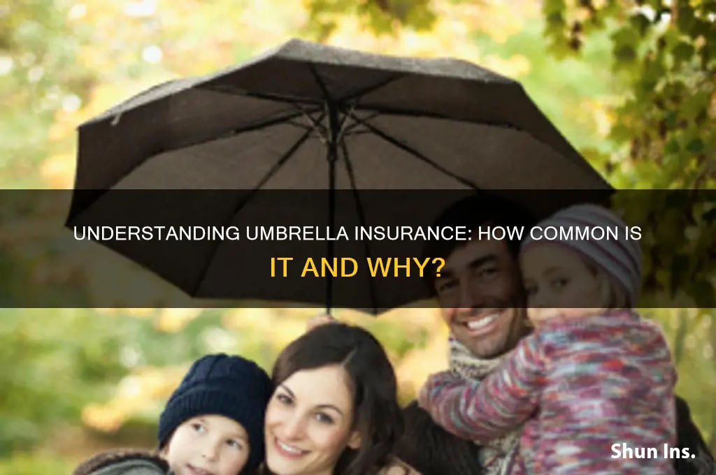 how common is umbrella insurance