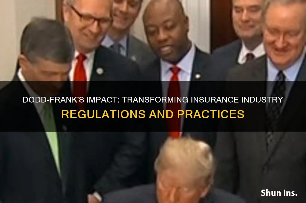 how did dodd-frank reform the insurance industry