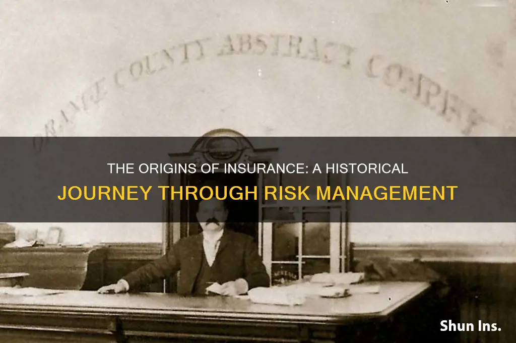 how did insurance begin