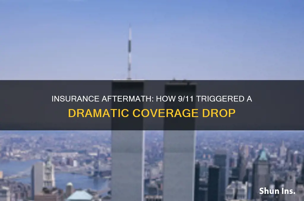 how did insurance drop in 911