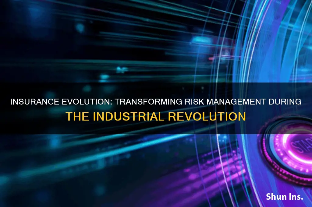 how did insurance during industrial revolution