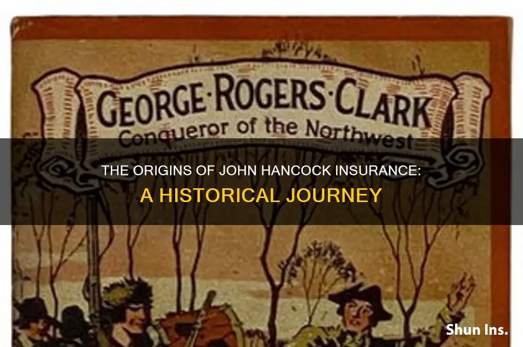 how did john hancock insurance start