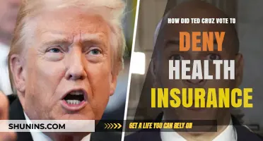 Ted Cruz's Vote Against Health Insurance: Impact and Controversy