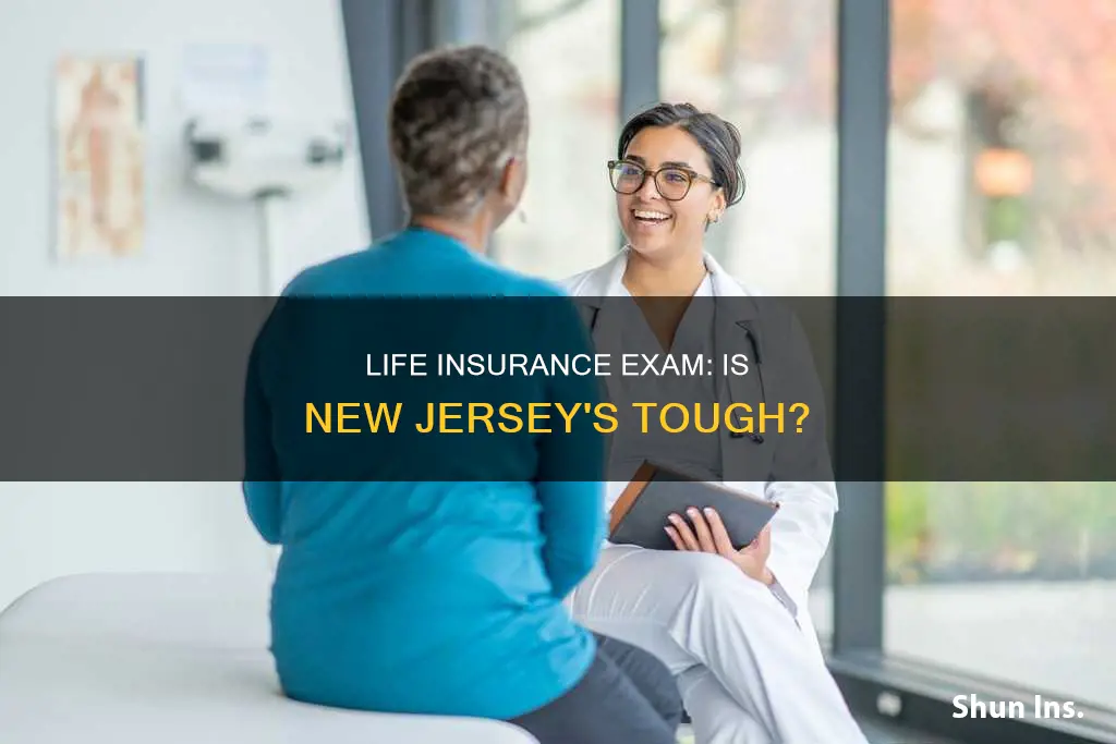 how difficult is the nj life insurance exam