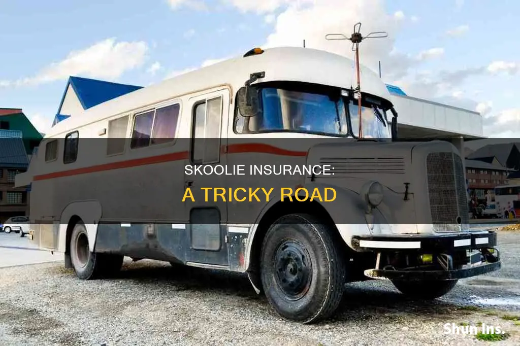 how difficult is vehicle insurance for a skoolie