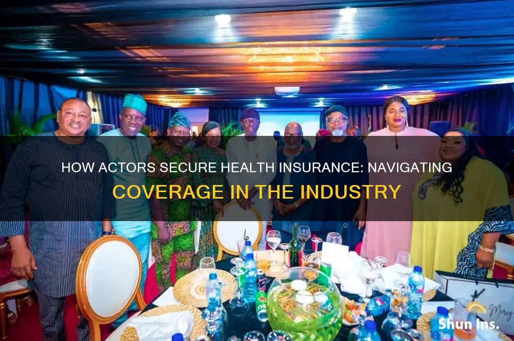 how do actors have health insurance