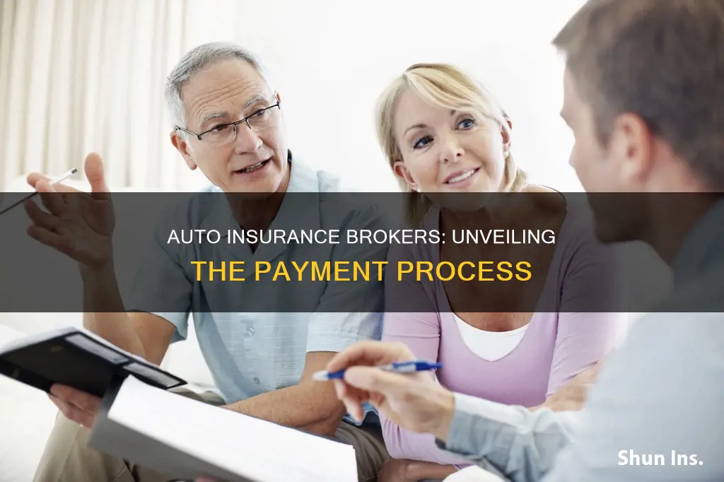 how do auto insurance brokers get paid