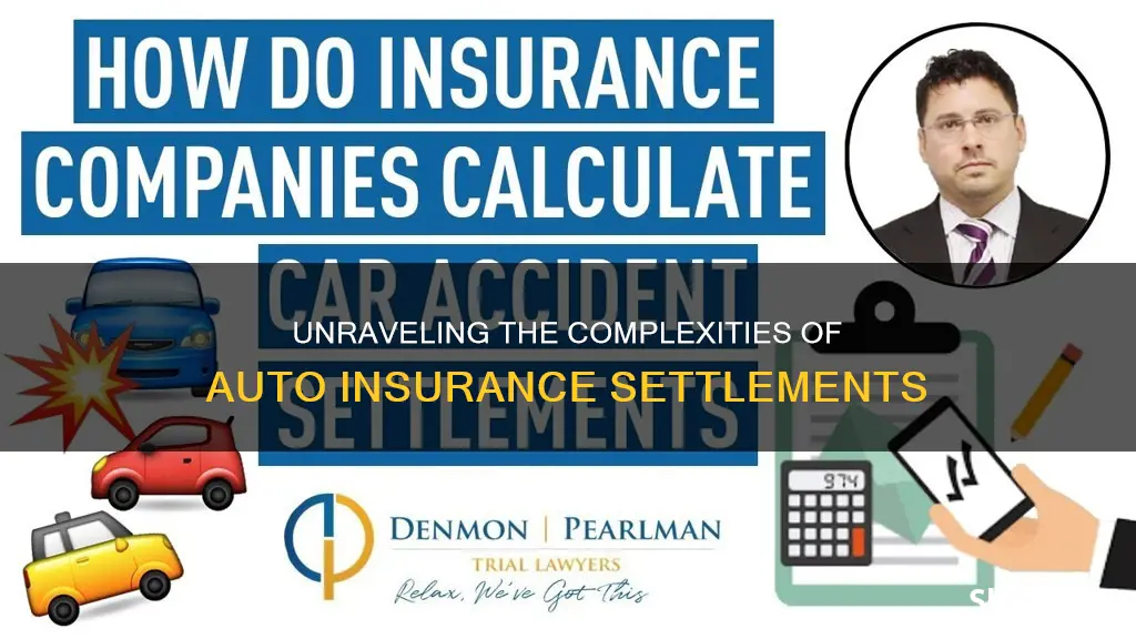 how do auto insurance companies determine settlement amounts