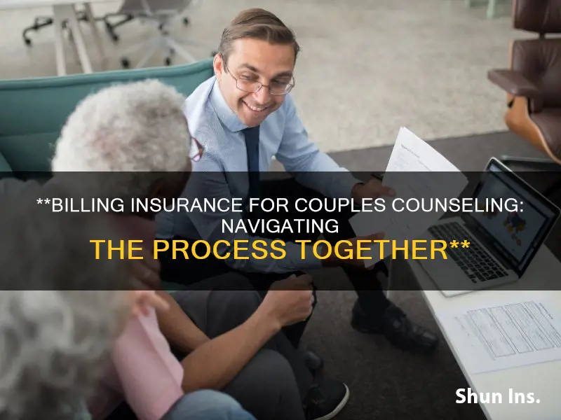 how do bill insurance for couples counseling