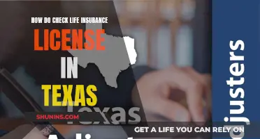 Check Your Texas Life Insurance License Status